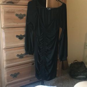 Fashion Nova ruched Mini dress. Size 1x.
